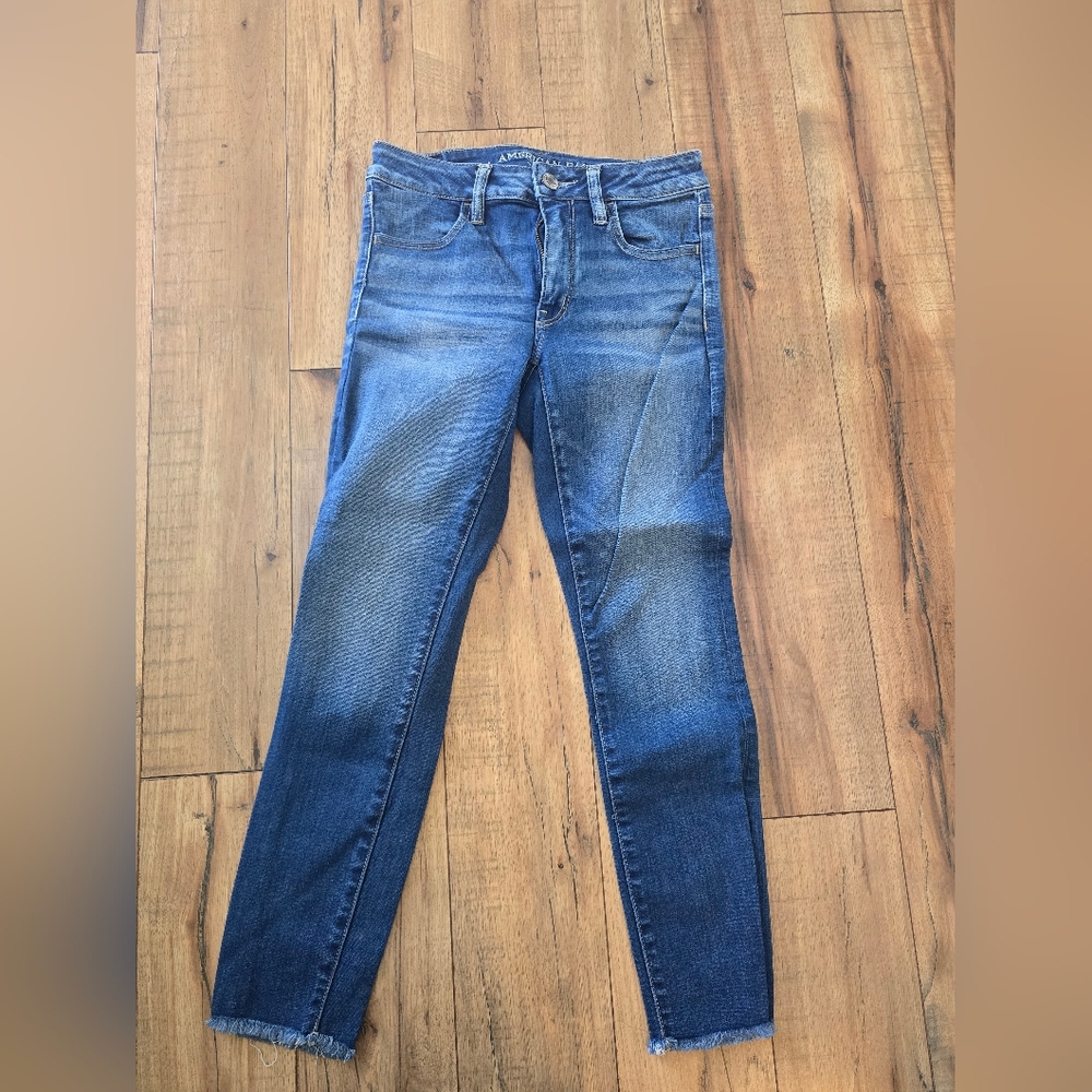 American Eagle Outfitters Women's Blue Jeans